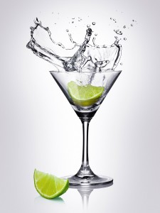 Splash Drink Martini Photography