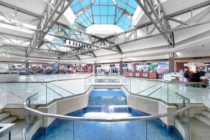 Shopping mall commercial architectural photoshoot