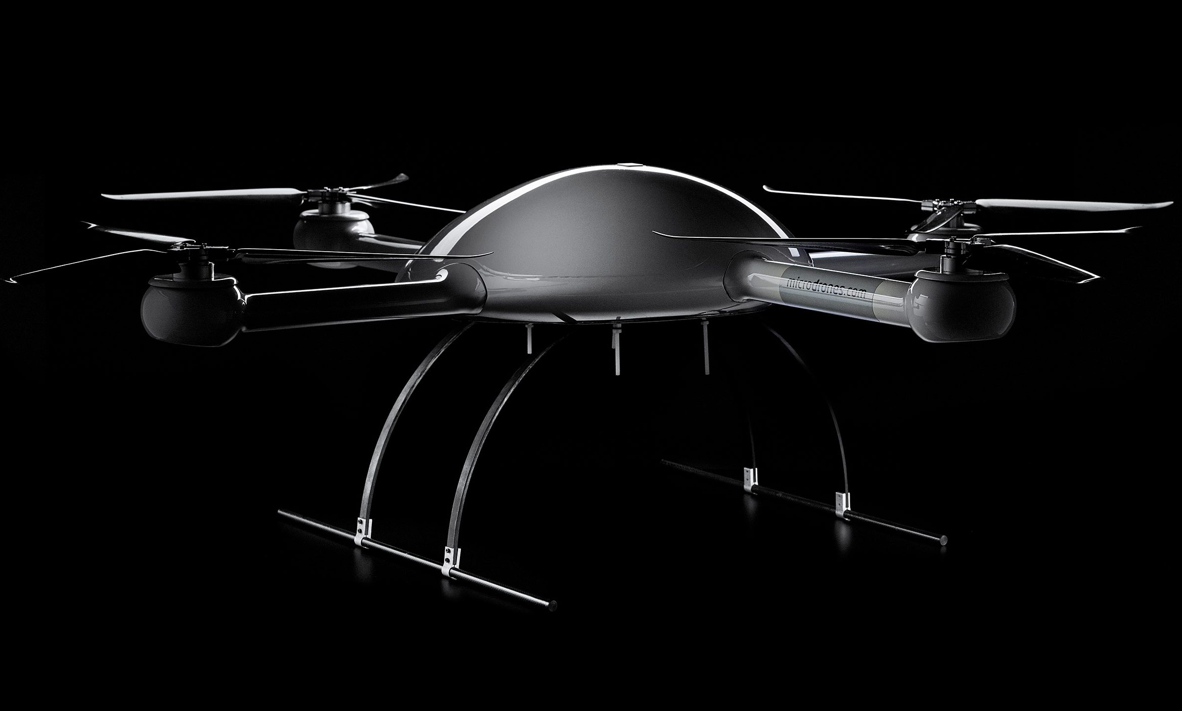 Specialized product shot on black.