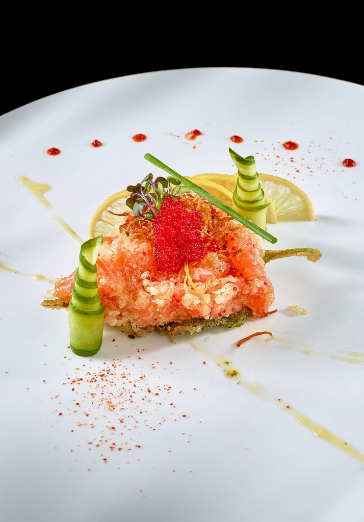 Gourmet cooking book shot